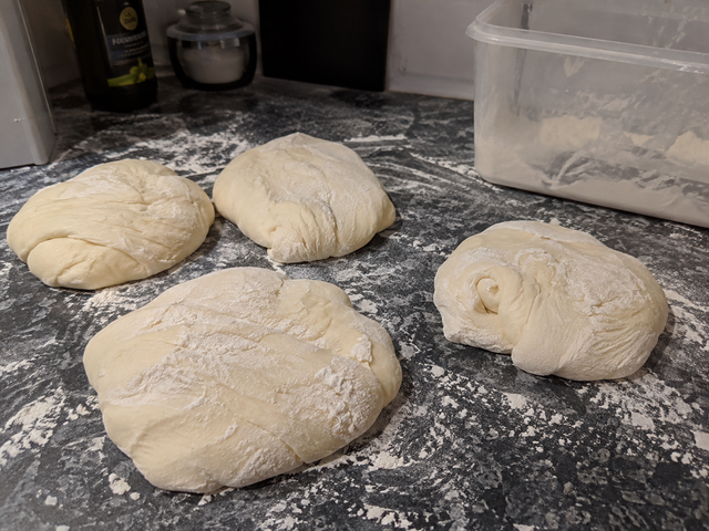 Reste de pâte à pizza 