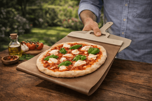 Pelle à pizza coulissante