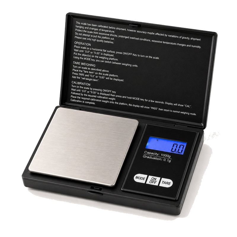 Balance de précision pizza — 0,1 g / 1 kg
