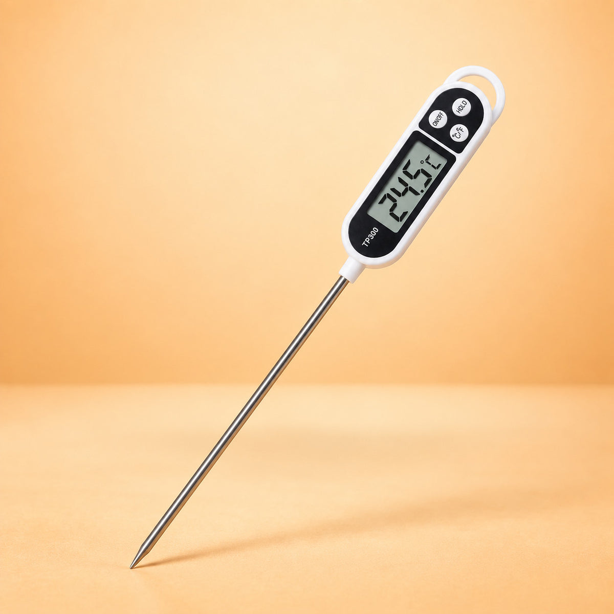 Thermomètre de cuisson à sonde avec écran LCD, pour mesurer la température au cœur de la pâte